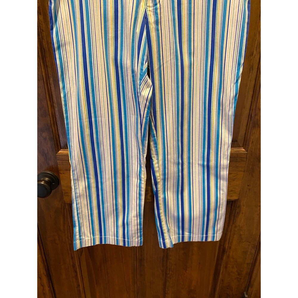 Hollister Pacific Merchants Womens Capris Pants Striped Casual Summer Vacation - Picture 5 of 11